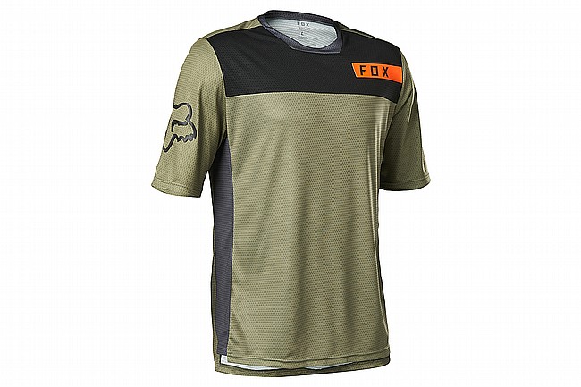 Fox Racing Mens Defend SS Jersey Moth Bark