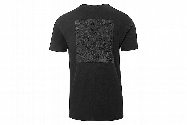 Giro Mens Tech Tee Black Adventure Grid