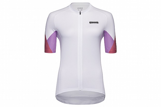 Gore Wear Womens Spirit Triangles Jersey White / Lab Red