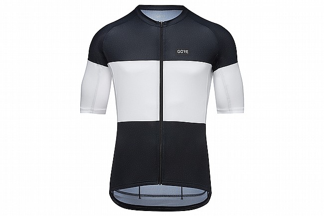 Gore Wear Mens Spirit Stripes Jersey Black/White