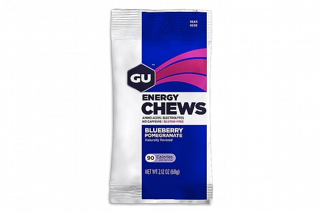 GU Energy Chews (Box of 12) Blueberry Pomegranate 