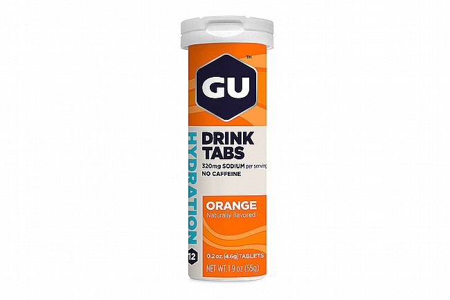 GU Hydration Drink Tabs (12 Servings) Orange