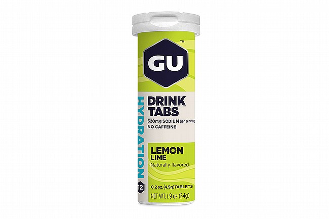 GU Hydration Drink Tabs (12 Servings) Lemon/Lime