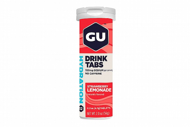 GU Hydration Drink Tabs (12 Servings) Strawberry Lemonade