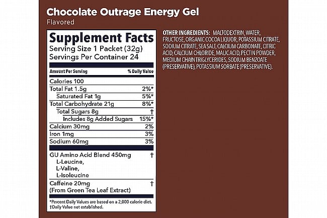 GU Energy Gels (Mixed Box of 24) Mixed Indulgent Gels
