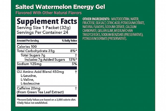 GU Energy Gels (Mixed Box of 24) Mixed Fruity Gels