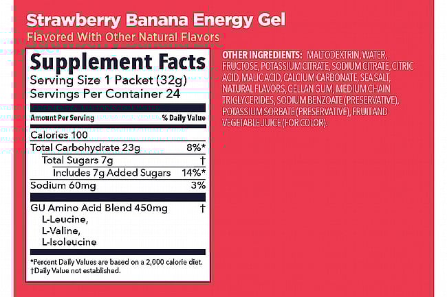 GU Energy Gels (Mixed Box of 24) Mixed Fruity Gels