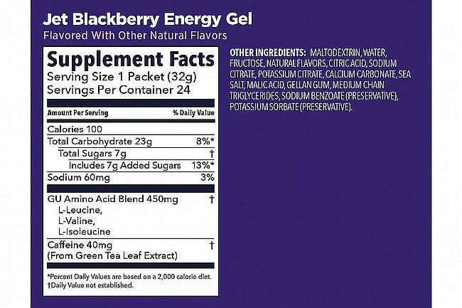 GU Energy Gels (Mixed Box of 24) Mixed Fruity Gels