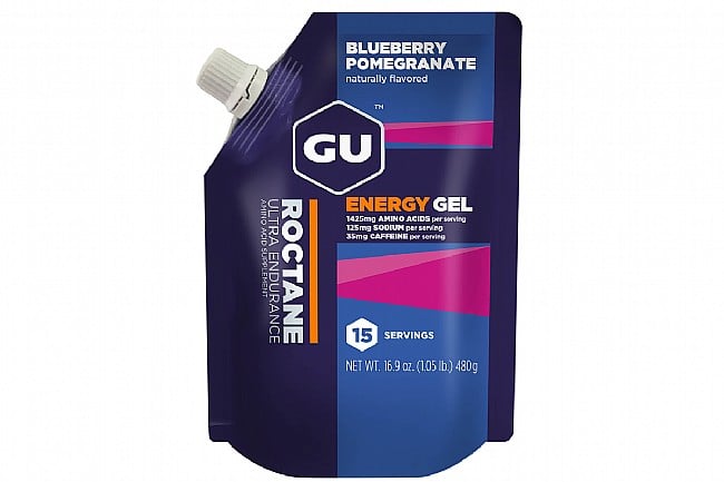 GU Roctane Energy Gel (15 Serving Pouch) Blueberry/Pomegranate