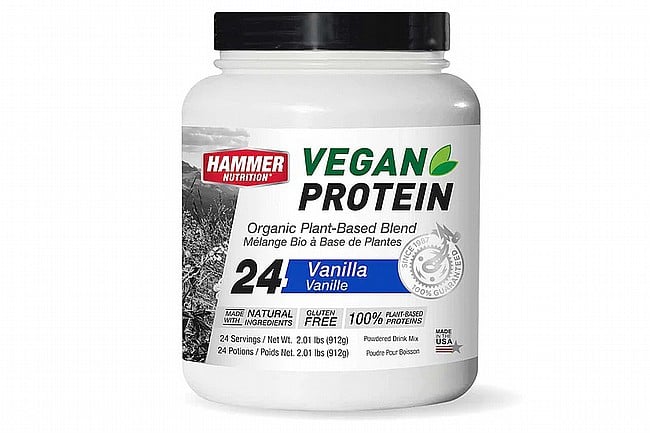 Hammer Nutrition Vegan Protein Powder (24 Servings) Vanilla