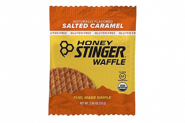 Honey Stinger Gluten Free Organic Waffles (12 Count) Salted Caramel 