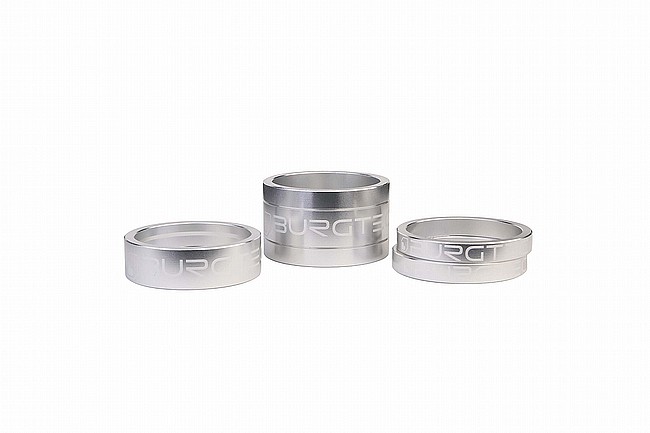 Burgtec Stem Spacer Kit Rhodium Silver