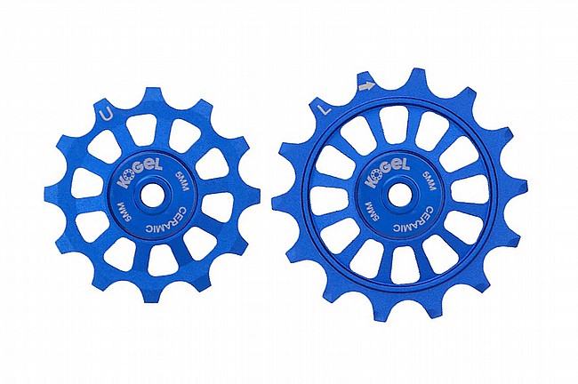 Kogel Oversized Pulley Wheels For R9100 & R8000/8100 Blue - 12/14t, Road Seal