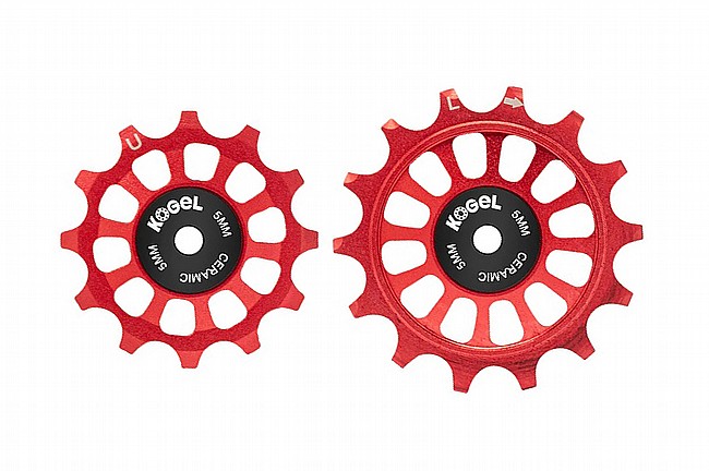 Kogel Oversized Pulley Wheels For Shimano R9200 Red - 12/14t, Road Seal