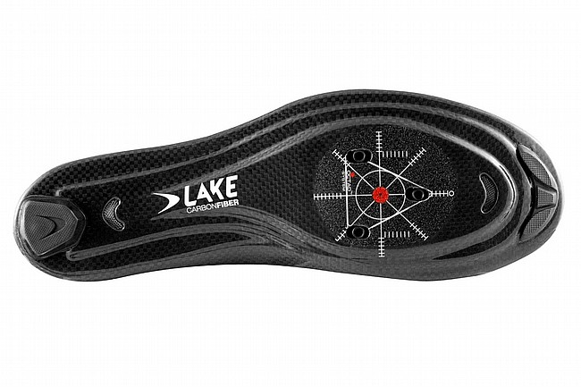 Lake CX242-X Wide Road Shoe White / Black