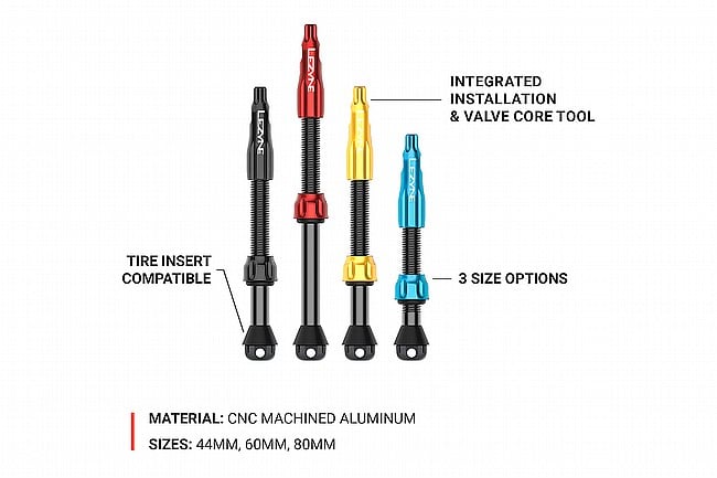 Lezyne CNC TLR Valve Pro 
