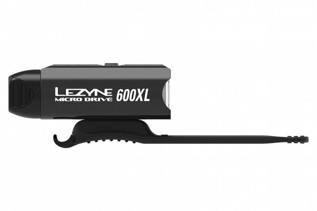Lezyne Micro Drive 600XL Front Light Black / Hi Gloss