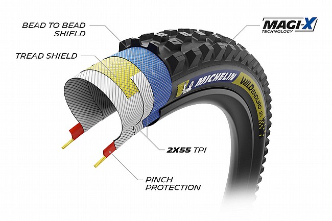 Michelin Wild Enduro MS Racing Line 27.5 Inch MTB Tire 