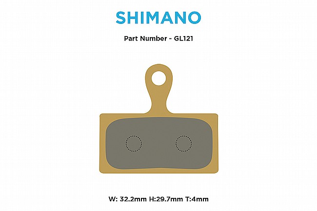 MTX Braking Gold Label HD Brake Pads Shimano XT/XTR 2-piston		