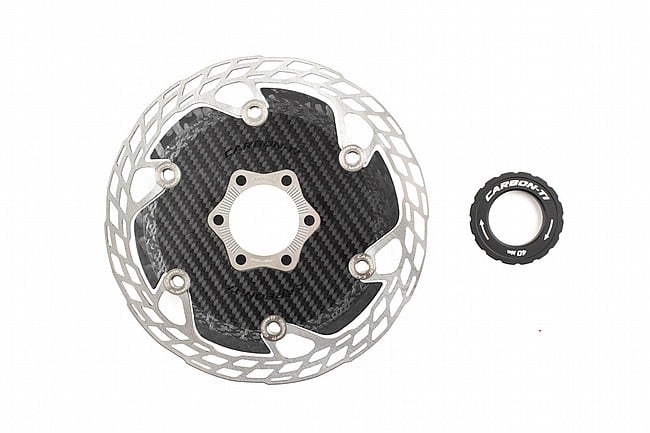 Carbon Ti X Rotor Aero Centerlock Rotors