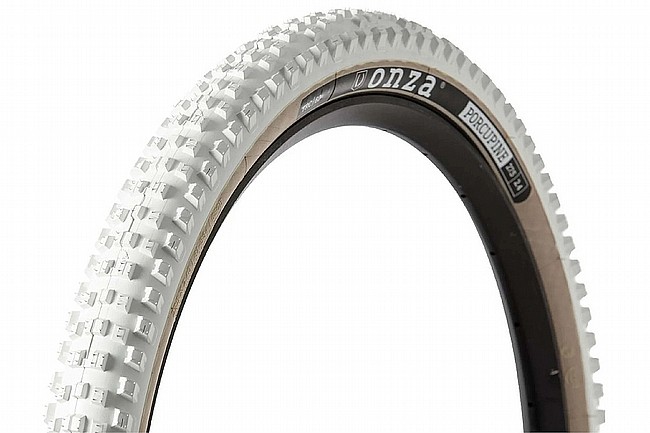 Onza Porcupine 29inch MTB Tire 29 x 2.4 - White/Tanwall