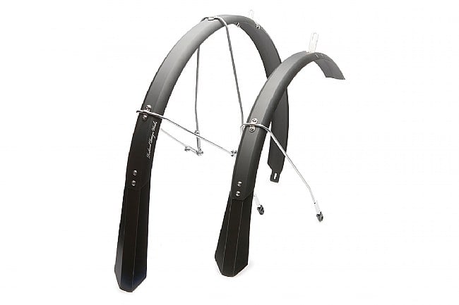 SKS Beavertail Front Rear Clip On Pair Of Mudguards by Vredestein