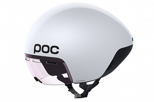 POC Cerebel Time Trial Helmet Hydrogen White