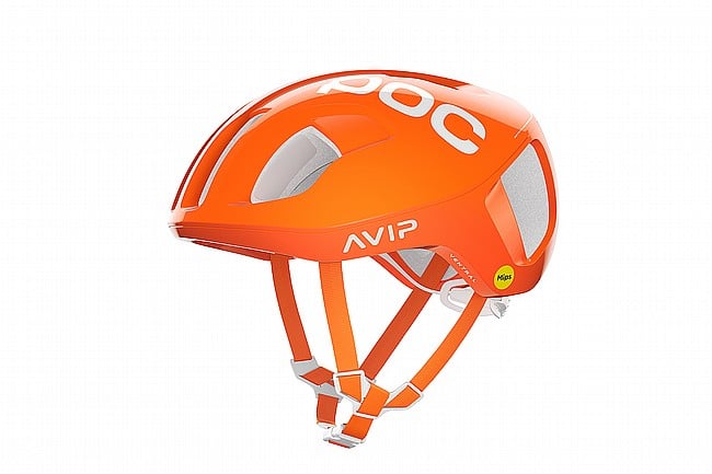 POC Ventral MIPS Road Helmet Fluorescent Orange AVIP