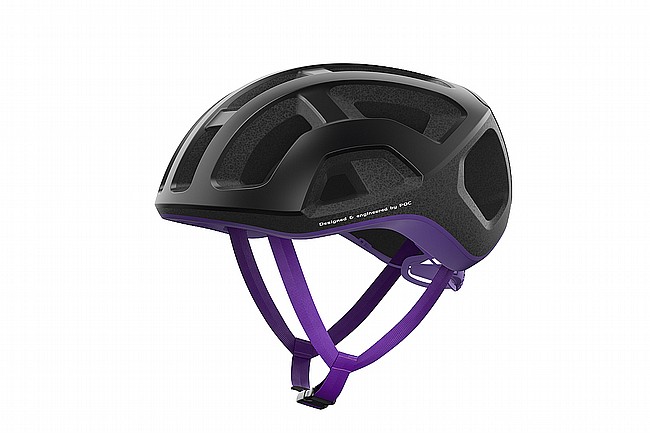 POC Ventral Lite Helmet Uranium Black/Sapphire Purple Matte