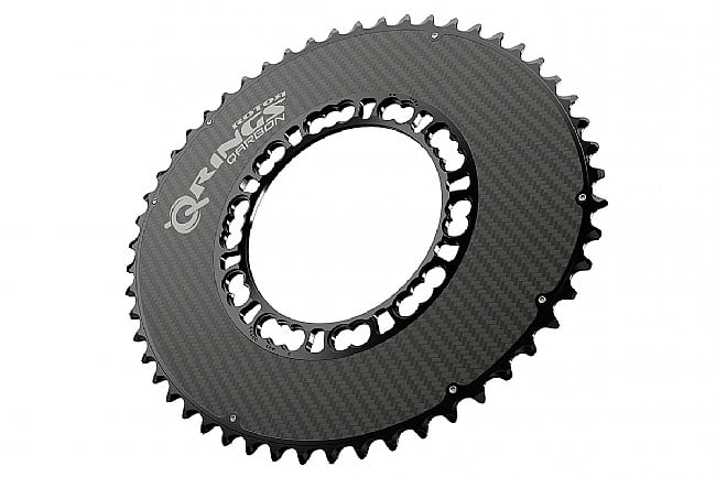 Rotor Qarbon - Carbon Q-Rings - 110x5 BCD Outer Aero 53 tooth