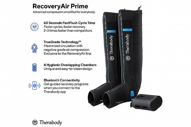 RecoveryAir Prime Pneumatic Leg Compression System 