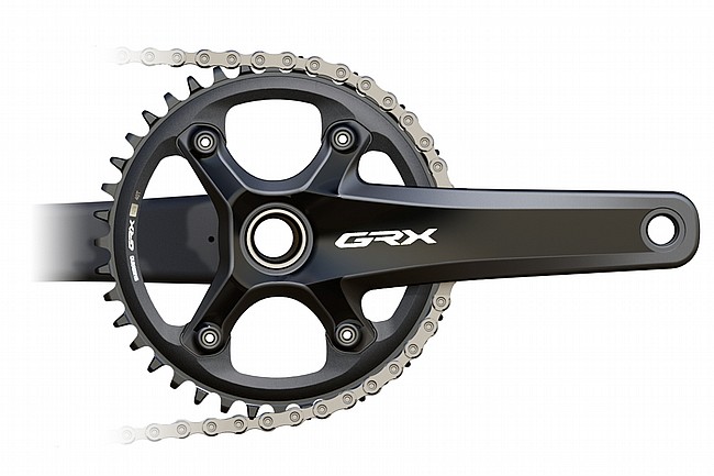 Shimano GRX FC-RX820 1x 12-Speed Crankset Chain Sold Separately