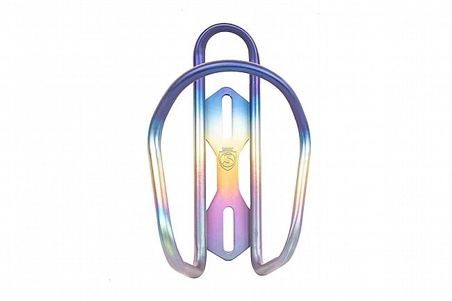 Silca Sicuro Titanium Bottle Cage V2 Rainbow