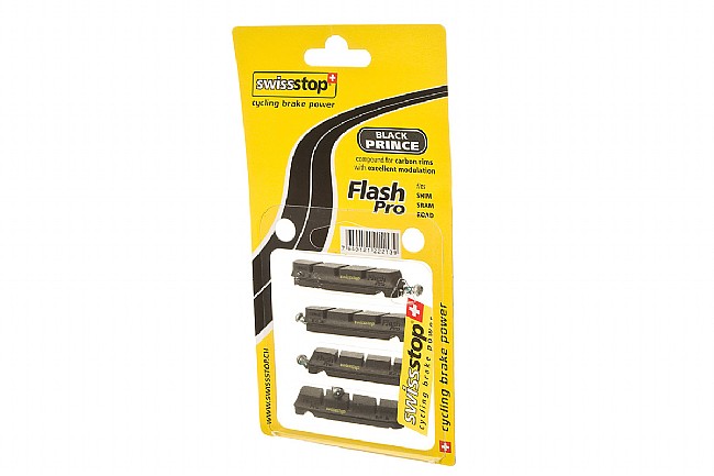 SwissStop FlashPro Shimano Brake Pads - Black Prince Carbon 