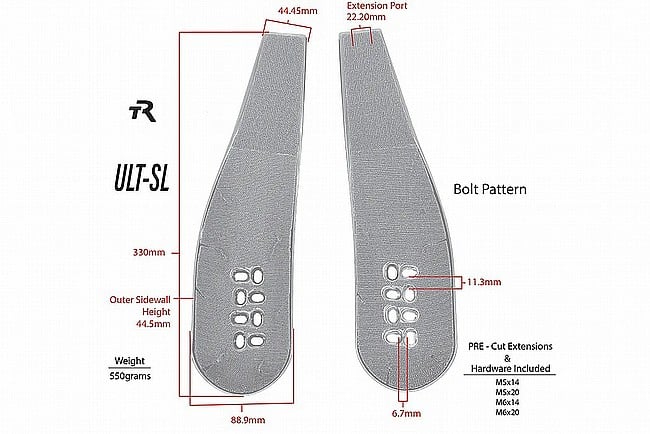 TriRig Scoops Ultimate SL Arm Cups 