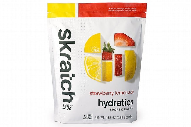Skratch Labs Hydration Sport Drink Mix (60 Servings) Strawberry Lemonade 