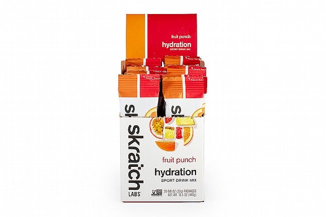 Skratch Labs Sport Hydration Drink Mix (Box of 20) Fruit Punch