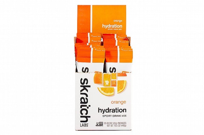 Skratch Labs Sport Hydration Drink Mix (Box of 20) Oranges