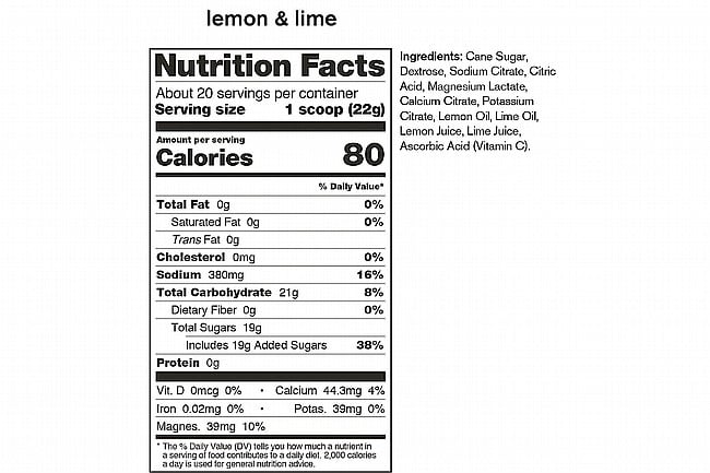 Skratch Labs Sport Hydration Drink Mix (20 Servings) Lemons and Limes