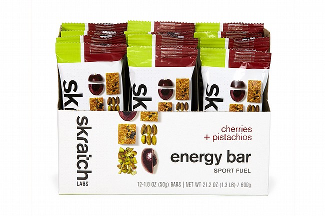 Skratch Labs Anytime Energy Bar (Box of 12) Cherry Pistachio