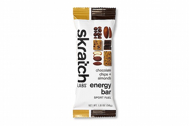 Skratch Labs Anytime Energy Bar (Box of 12) Chocolate Chip & Almond