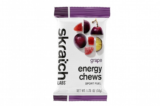 Skratch Labs Energy Chews Sport Fuel(Box of 10) Grape