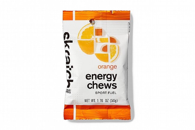 Skratch Labs Energy Chews Sport Fuel(Box of 10) Orange