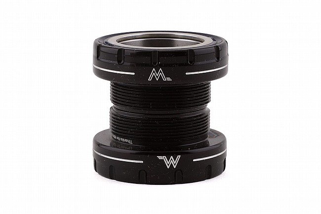 White Industries External BSA Bottom Bracket Black