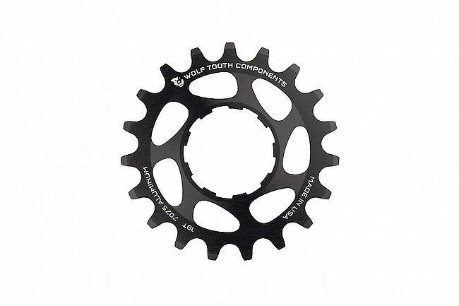 Wolf Tooth Components Aluminum Single Speed Cog Black