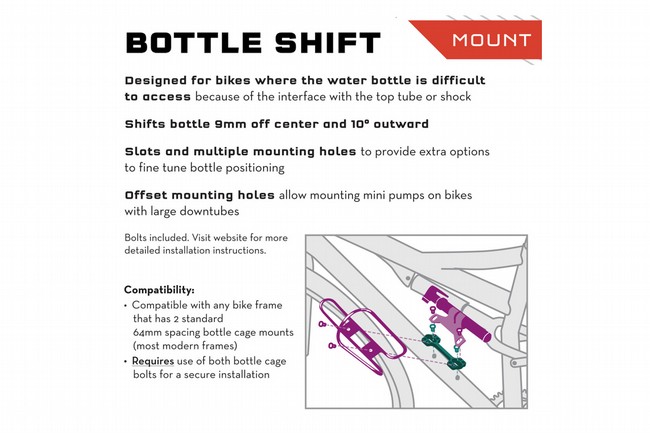 Wolf Tooth Components B-RAD Bottle Shift 