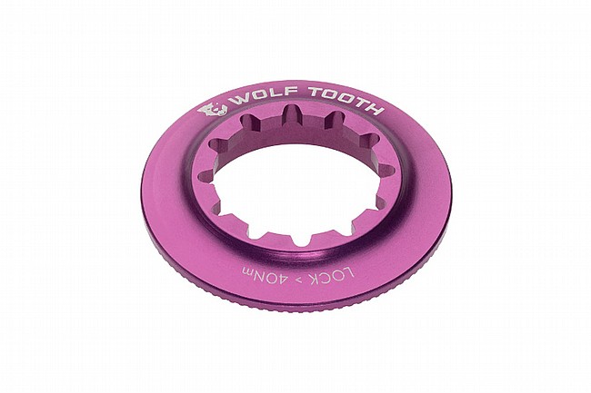 Wolf Tooth Components Centerlock Internal Rotor Lockring Purple