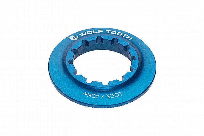 Wolf Tooth Components Centerlock Internal Rotor Lockring Blue