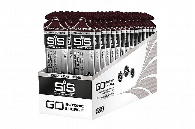 Science In Sport GO Energy + Caffeine Gels (30 pack) Double Espresso