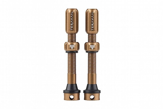 Teravail Alloy Tubeless Valves 48mm - Matte Copper